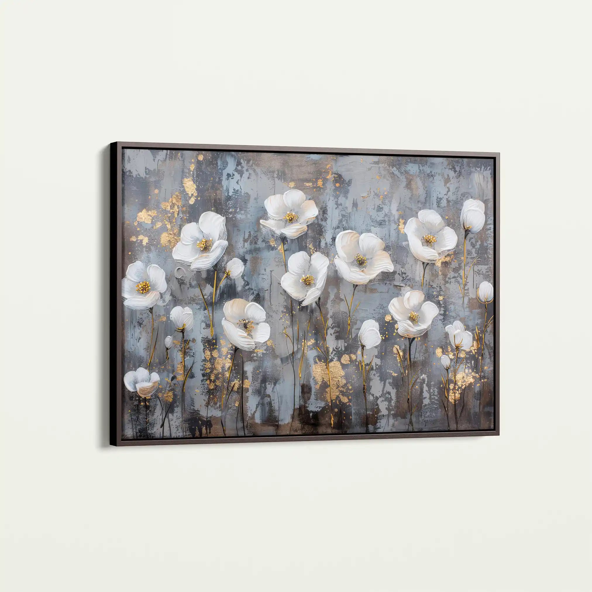 Floral Canvas Wall Art WAD470-F 90 x 60 cm / Stretched on hidden frame