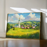 Landscape 470 Canvas Art 90 x 60 cm / Stretched on hidden frame