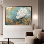 Floral Canvas Wall Art WAD473-F 90 x 60 cm / Stretched on hidden frame