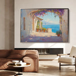 Landscape 473 Canvas Art 90 x 60 cm / Stretched on hidden frame