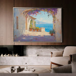Landscape 473 Canvas Art 90 x 60 cm / Stretched on hidden frame