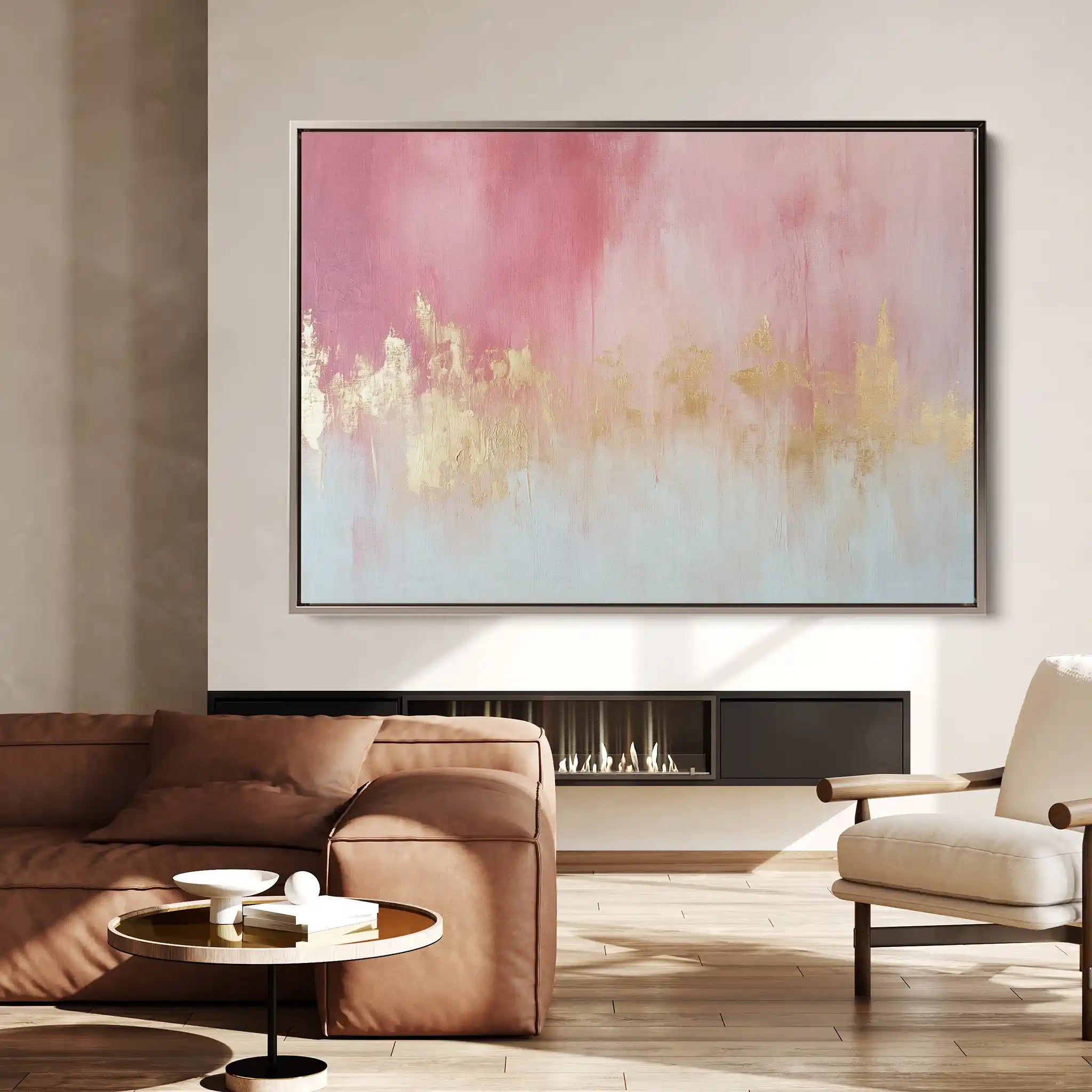 Abstract 474 Canvas Art 60 x 40 cm / Stretched on hidden frame