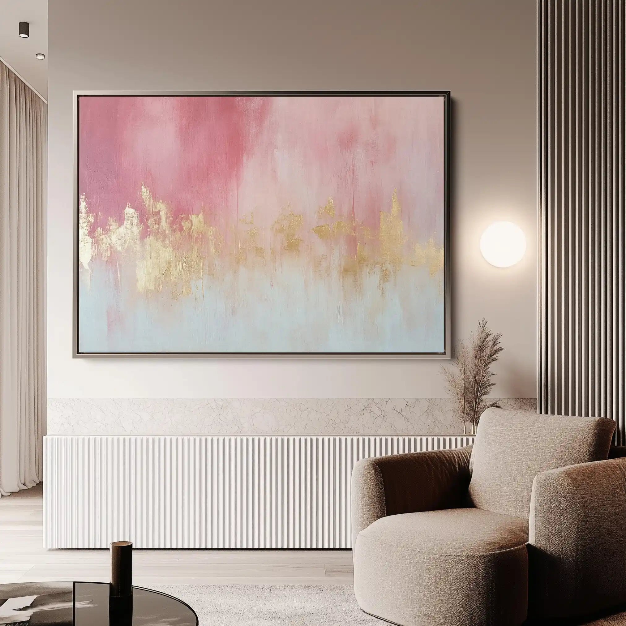 Abstract 474 Canvas Art 60 x 40 cm / Stretched on hidden frame