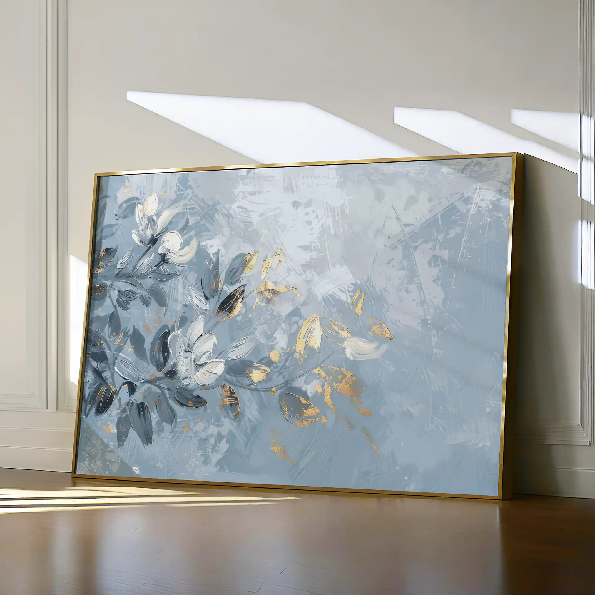 Floral Canvas Wall Art WAD474-F 90 x 60 cm / Stretched on hidden frame