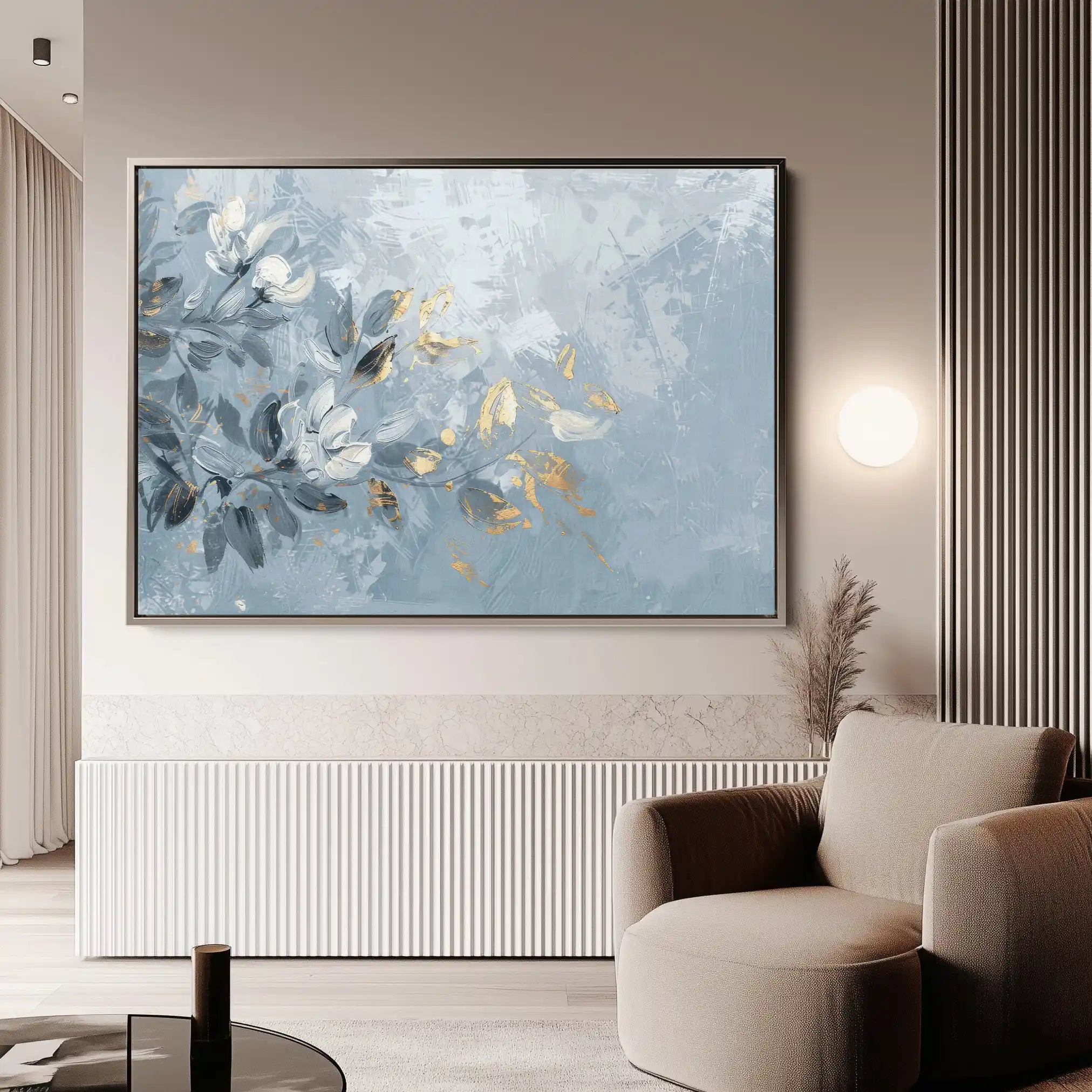 Floral Canvas Wall Art WAD474-F 90 x 60 cm / Stretched on hidden frame