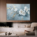 Floral Canvas Wall Art WAD475-F 90 x 60 cm / Stretched on hidden frame