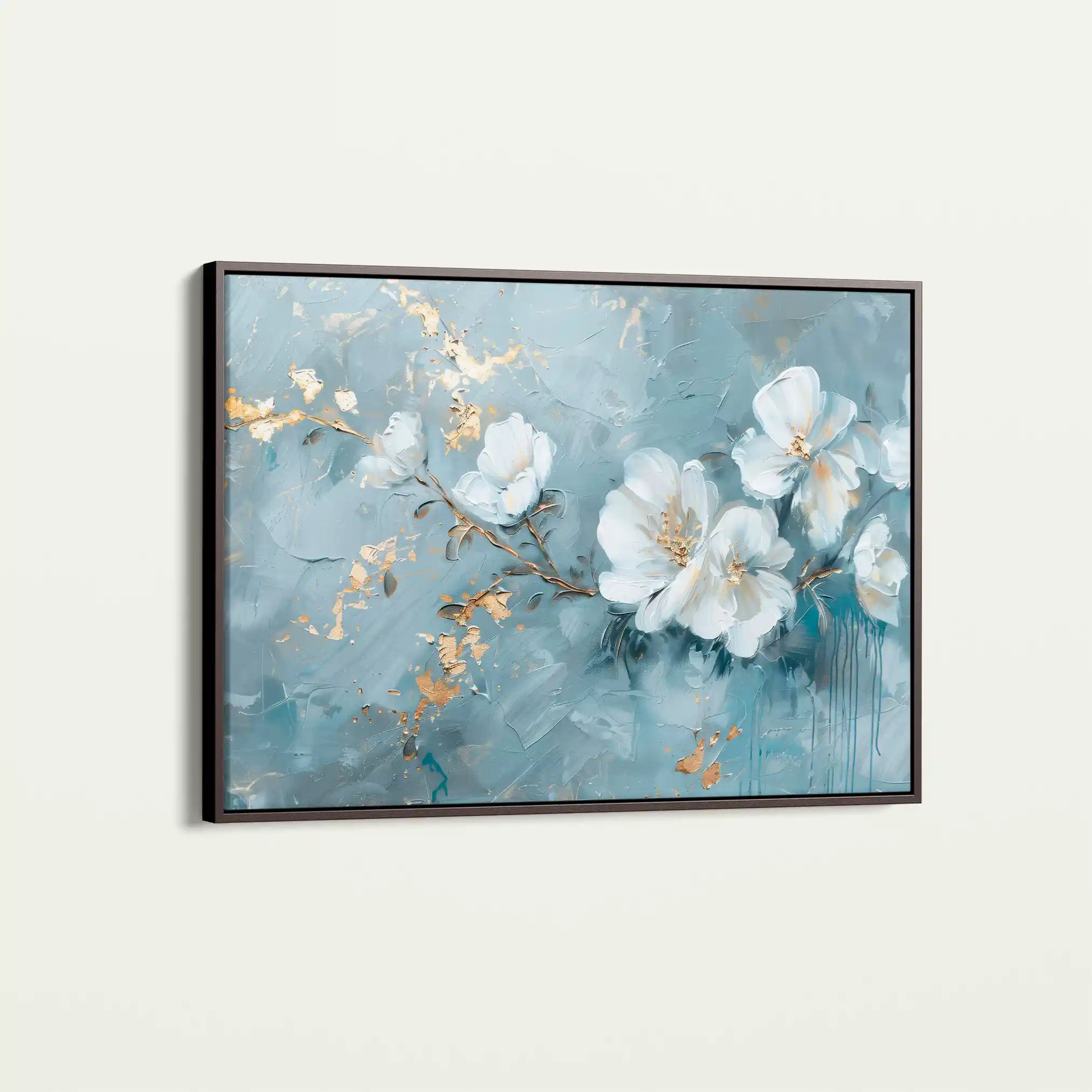 Floral Canvas Wall Art WAD475-F 90 x 60 cm / Stretched on hidden frame