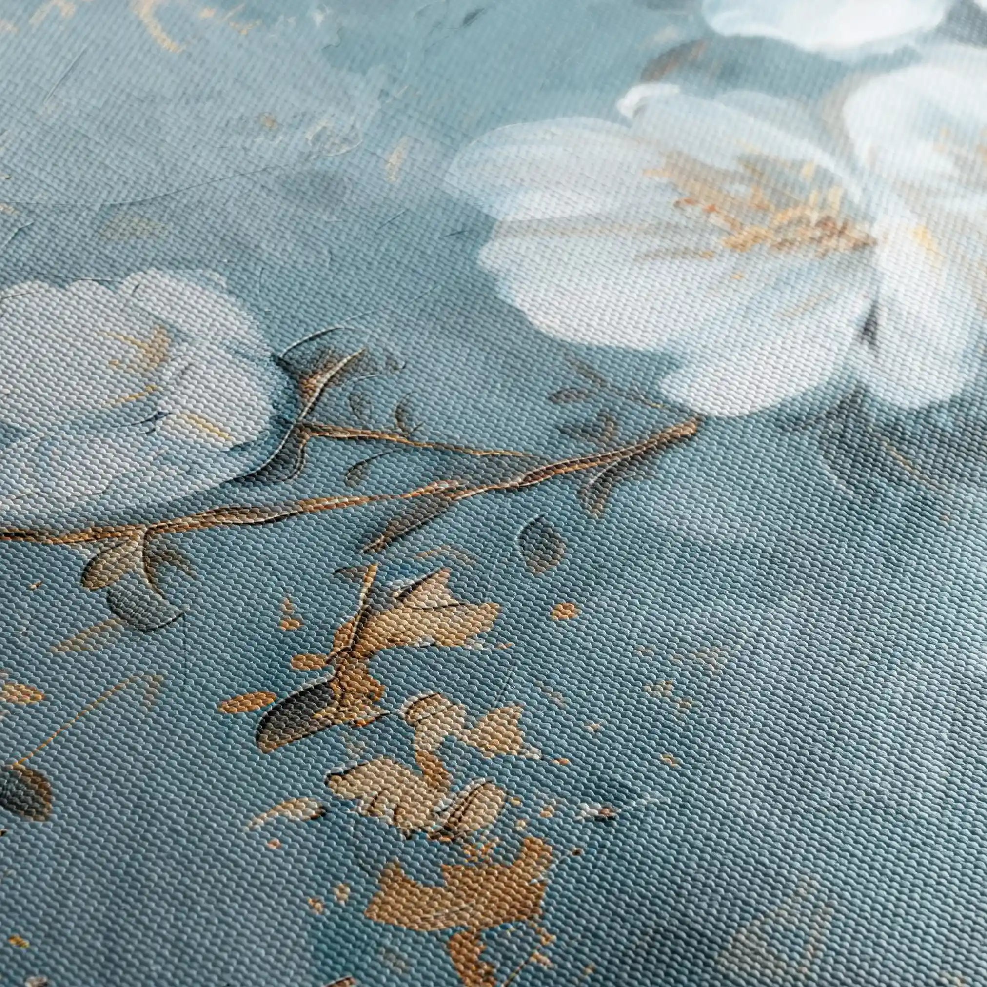 Floral Canvas Wall Art WAD475-F 90 x 60 cm / Stretched on hidden frame