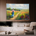 Landscape 475 Canvas Art 90 x 60 cm / Stretched on hidden frame