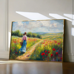 Landscape 475 Canvas Art 90 x 60 cm / Stretched on hidden frame