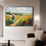Landscape 475 Canvas Art 90 x 60 cm / Stretched on hidden frame