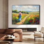 Landscape 475 Canvas Art 90 x 60 cm / Stretched on hidden frame