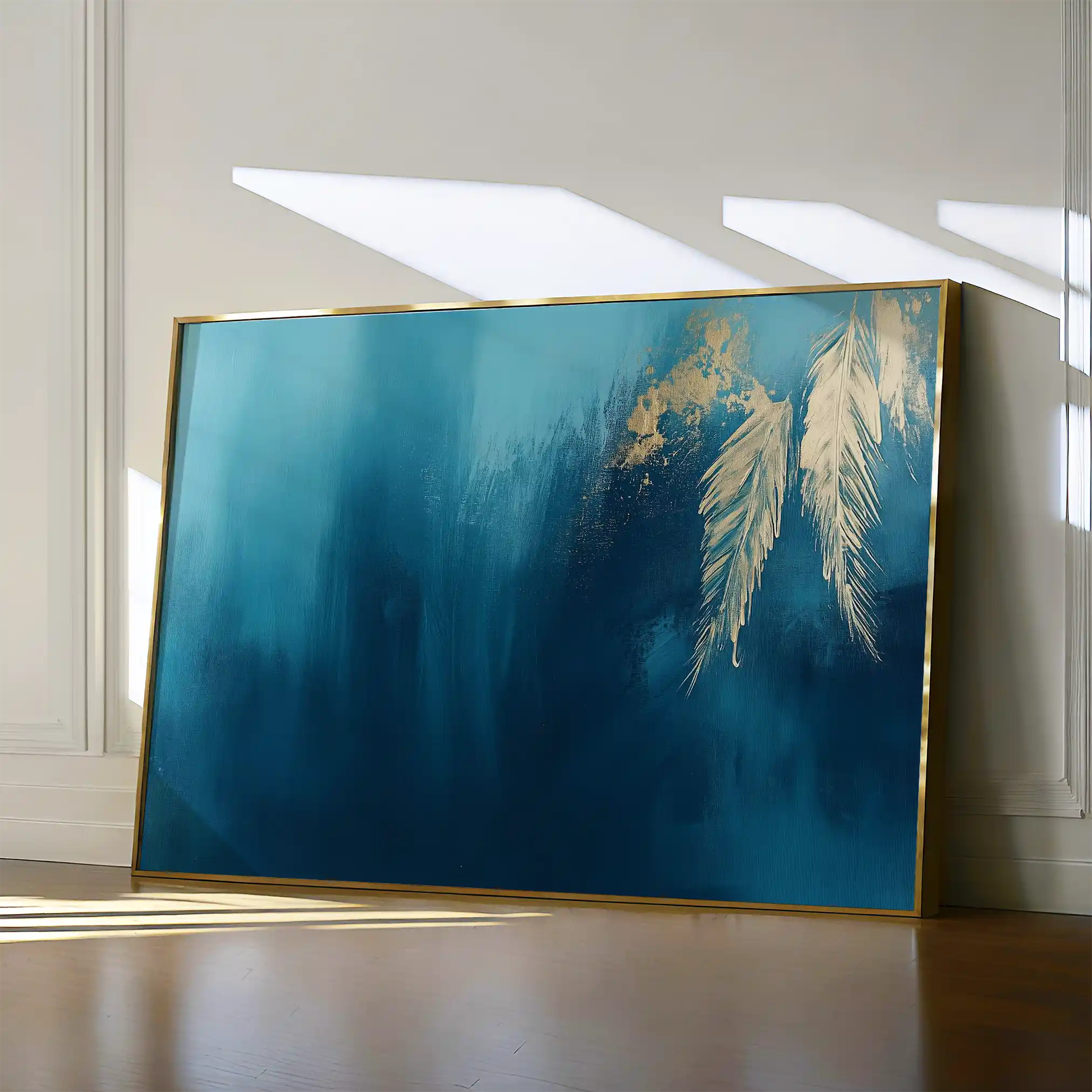 Abstract 476 Canvas Art 60 x 40 cm / Stretched on hidden frame