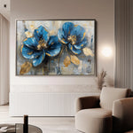 Floral Canvas Wall Art WAD476-F 90 x 60 cm / Stretched on hidden frame