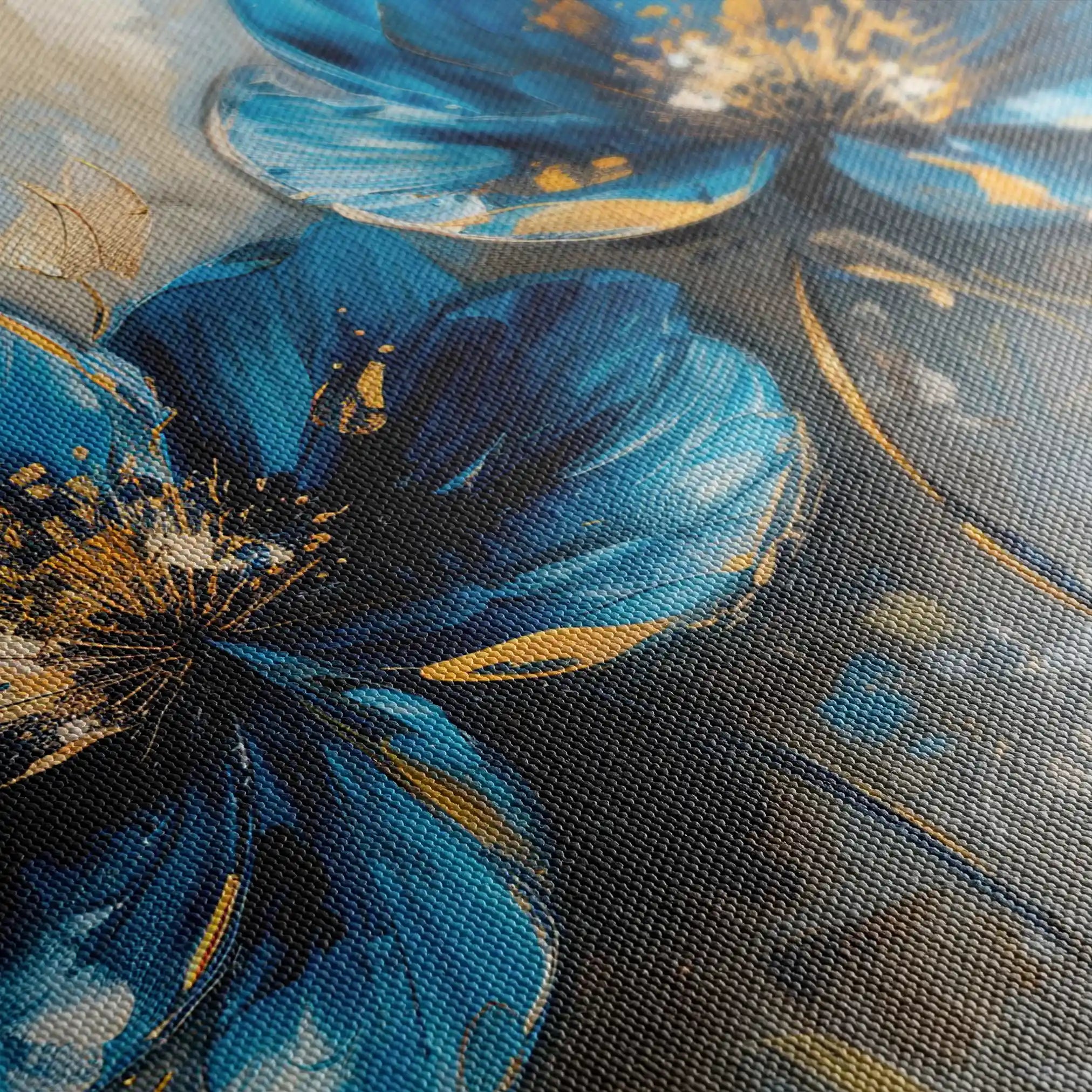 Floral Canvas Wall Art WAD476-F 90 x 60 cm / Stretched on hidden frame