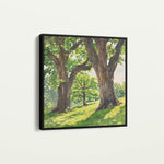 Landscape 478 Canvas Art 80 x 80 cm / Stretched on hidden frame