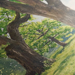 Landscape 478 Canvas Art 80 x 80 cm / Stretched on hidden frame