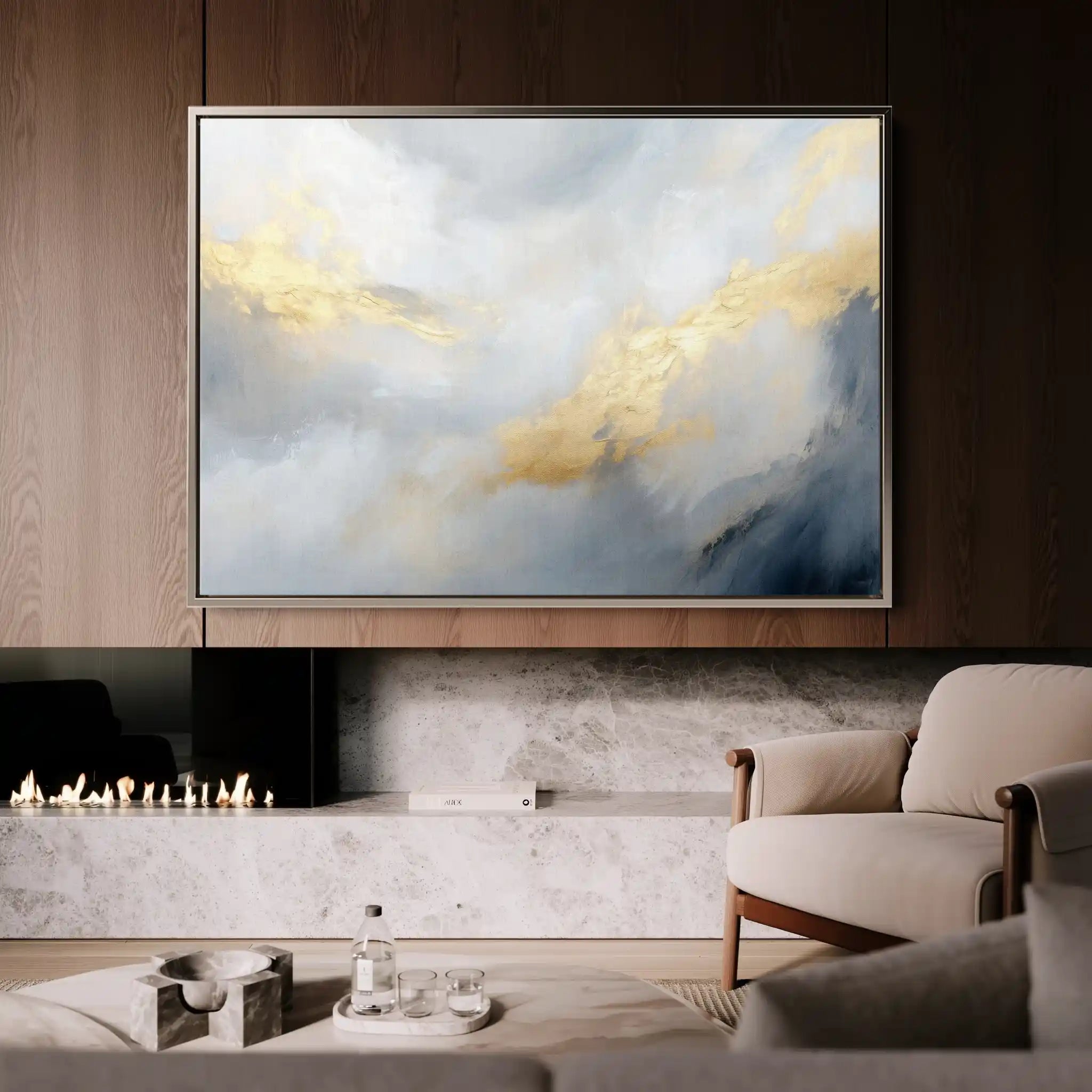 Abstract 479 Canvas Art 60 x 40 cm / Stretched on hidden frame