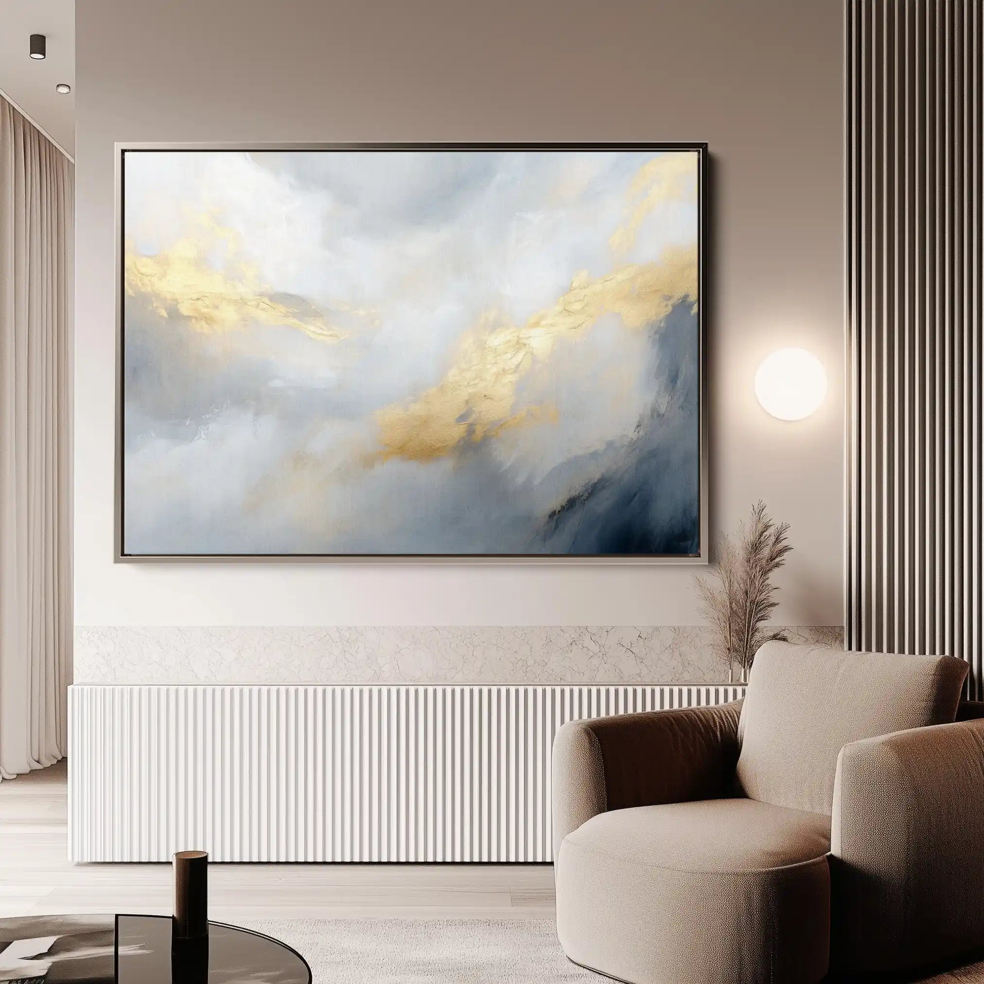 Abstract 479 Canvas Art 60 x 40 cm / Stretched on hidden frame