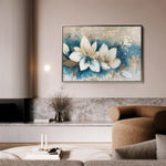 Floral Canvas Wall Art WAD479-F 90 x 60 cm / Stretched on hidden frame