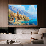 Landscape 479 Canvas Art 90 x 60 cm / Stretched on hidden frame