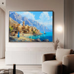 Landscape 479 Canvas Art 90 x 60 cm / Stretched on hidden frame