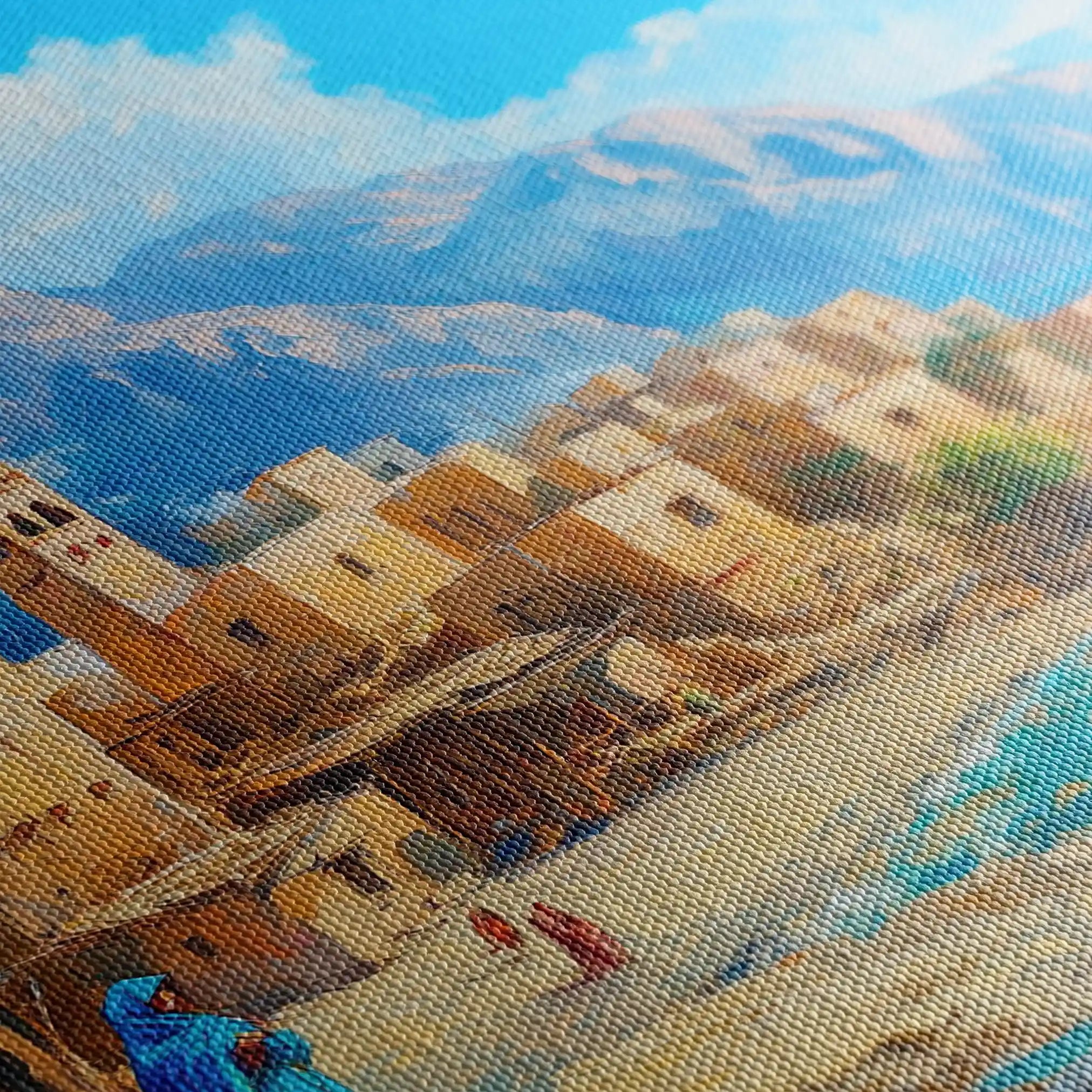 Landscape 479 Canvas Art 90 x 60 cm / Stretched on hidden frame