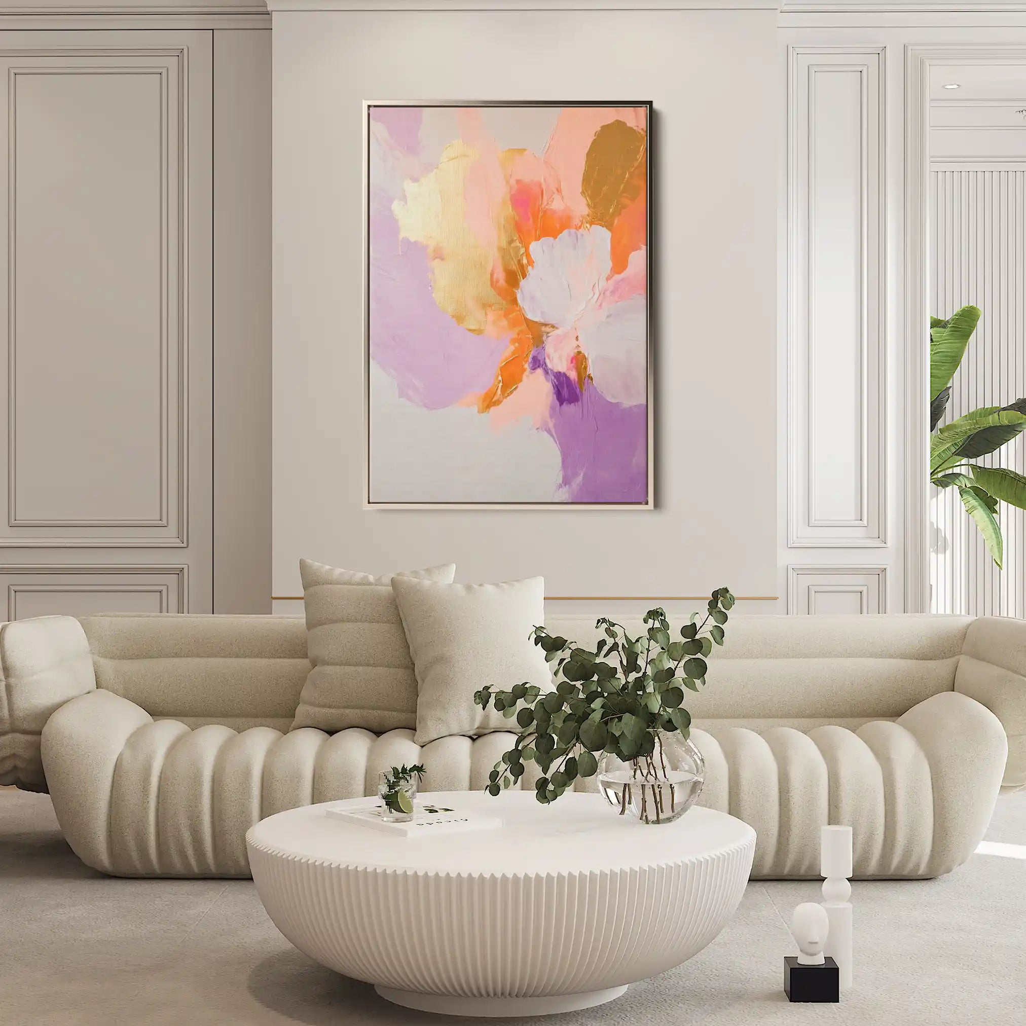 Abstract 480 Canvas Art 60 x 40 cm / Stretched on hidden frame