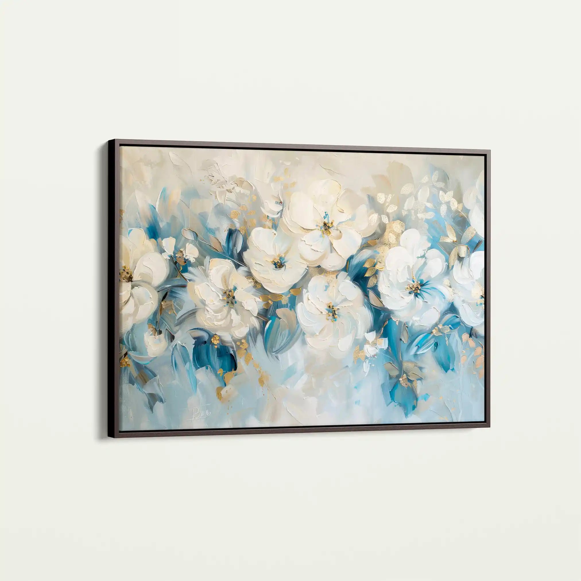Floral Canvas Wall Art WAD480-F 90 x 60 cm / Stretched on hidden frame