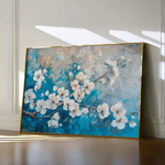 Floral Canvas Wall Art WAD481-F 90 x 60 cm / Stretched on hidden frame