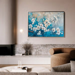 Floral Canvas Wall Art WAD481-F 90 x 60 cm / Stretched on hidden frame