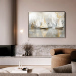 Landscape 481 Canvas Art 90 x 60 cm / Stretched on hidden frame