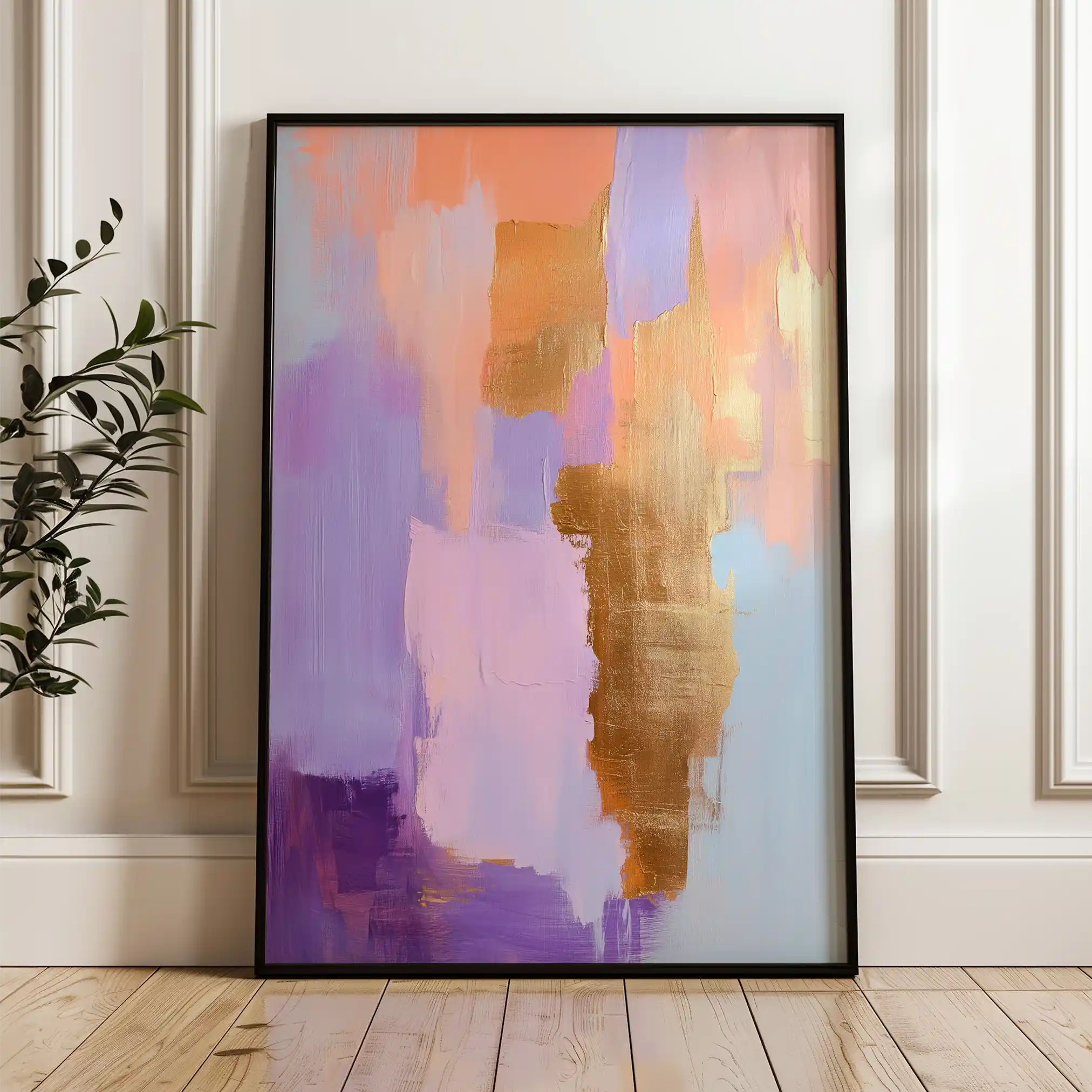 Abstract 482 Canvas Art 60 x 40 cm / Stretched on hidden frame