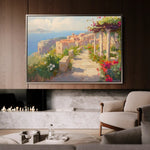 Landscape 482 Canvas Art 90 x 60 cm / Stretched on hidden frame