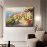 Landscape 482 Canvas Art 90 x 60 cm / Stretched on hidden frame