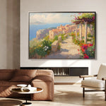 Landscape 482 Canvas Art 90 x 60 cm / Stretched on hidden frame
