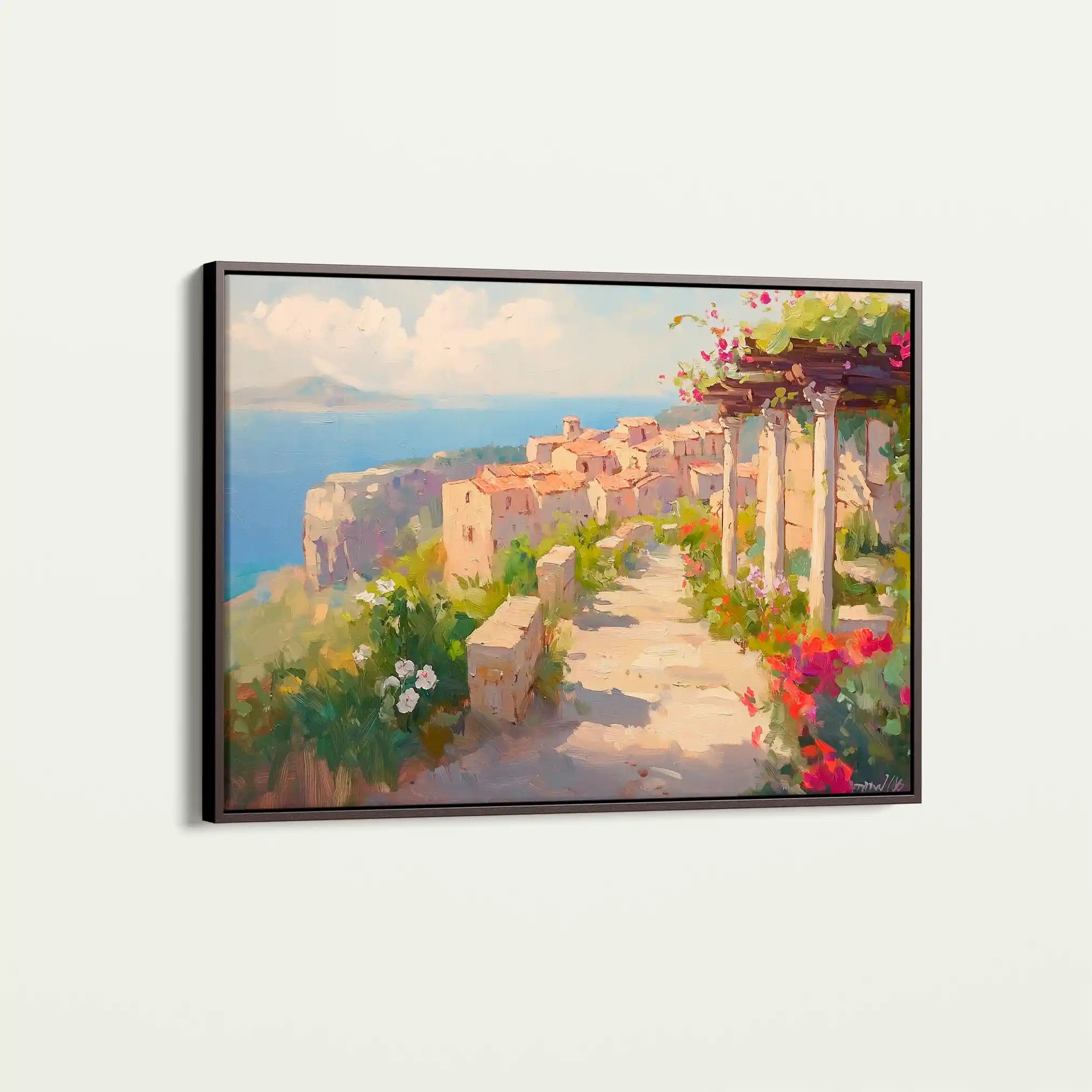 Landscape 482 Canvas Art 90 x 60 cm / Stretched on hidden frame