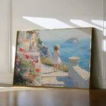 Landscape 483 Canvas Art 90 x 60 cm / Stretched on hidden frame