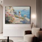 Landscape 483 Canvas Art 90 x 60 cm / Stretched on hidden frame