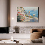 Landscape 483 Canvas Art 90 x 60 cm / Stretched on hidden frame