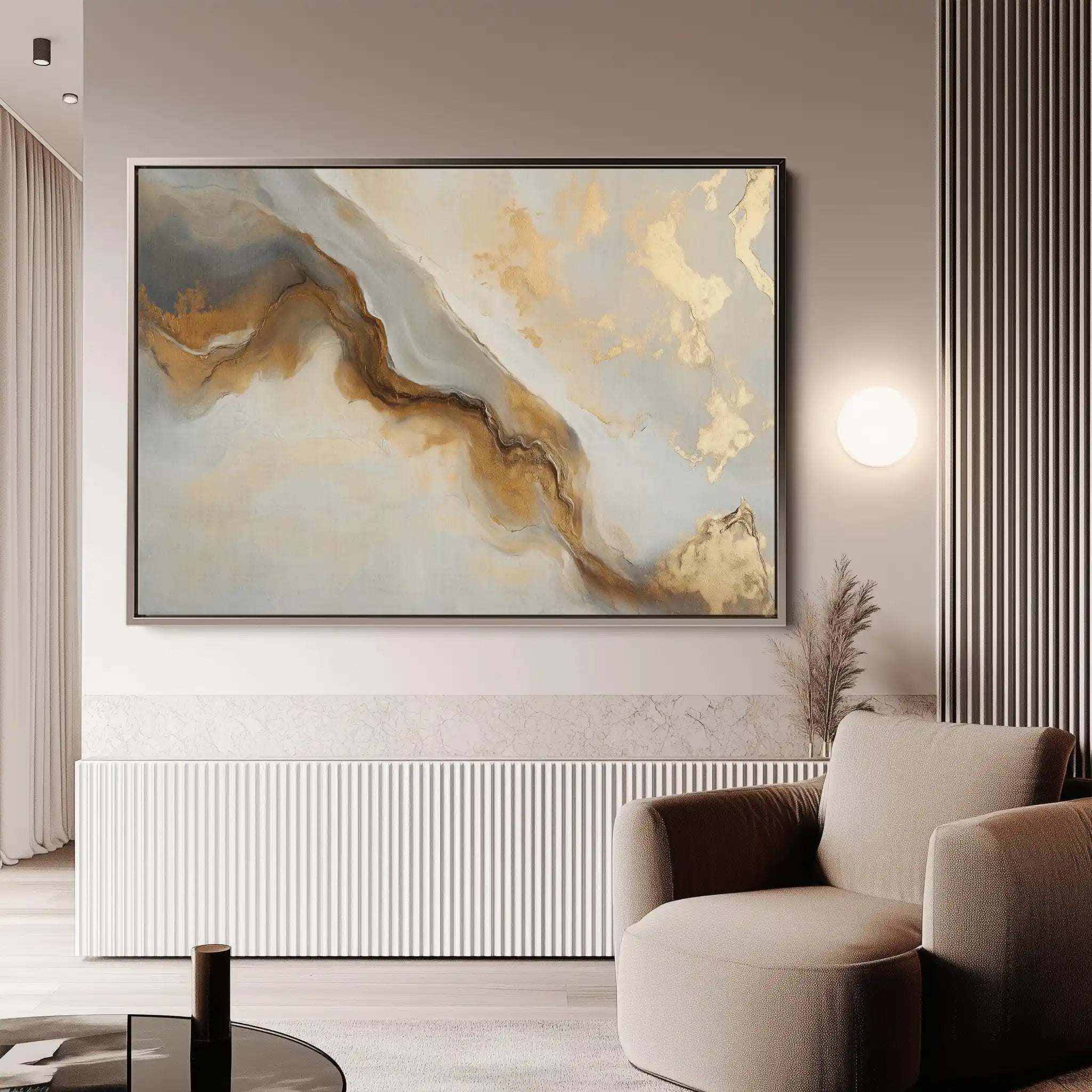 Abstract 484 Canvas Art 60 x 40 cm / Stretched on hidden frame