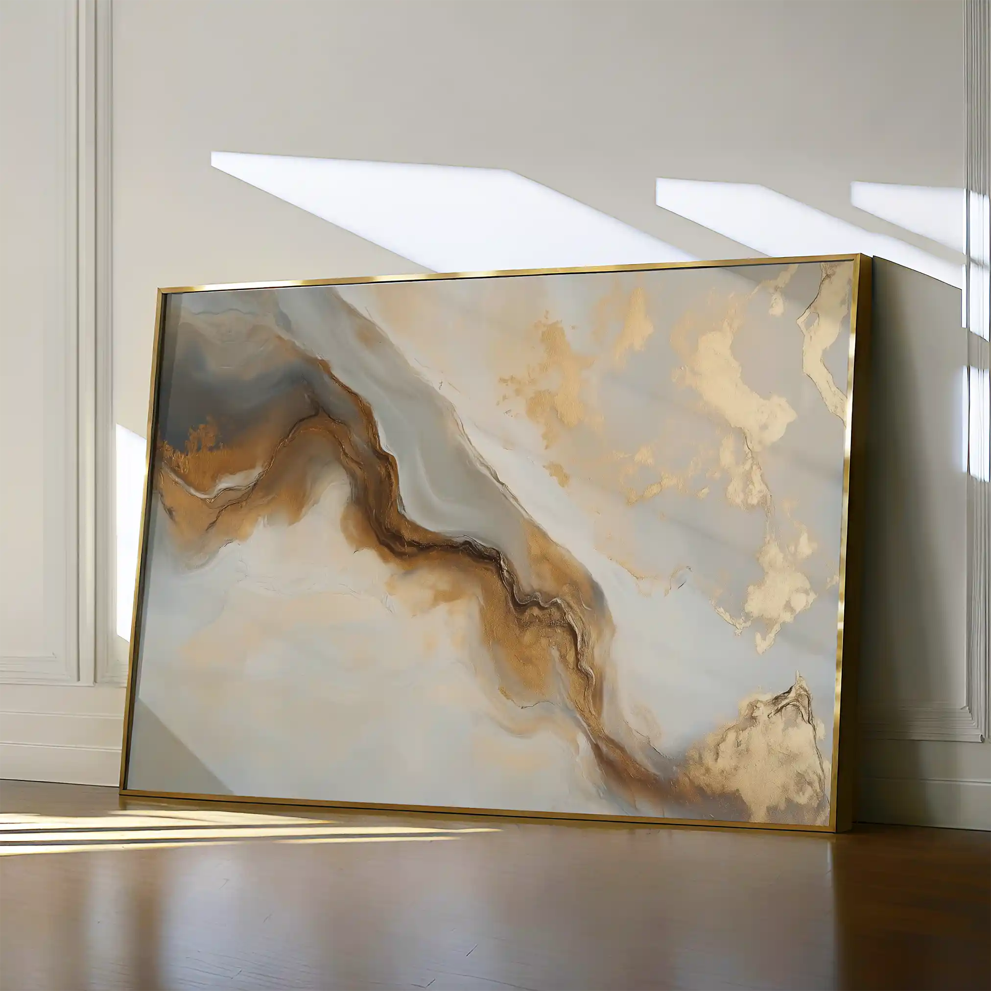 Abstract 484 Canvas Art 60 x 40 cm / Stretched on hidden frame