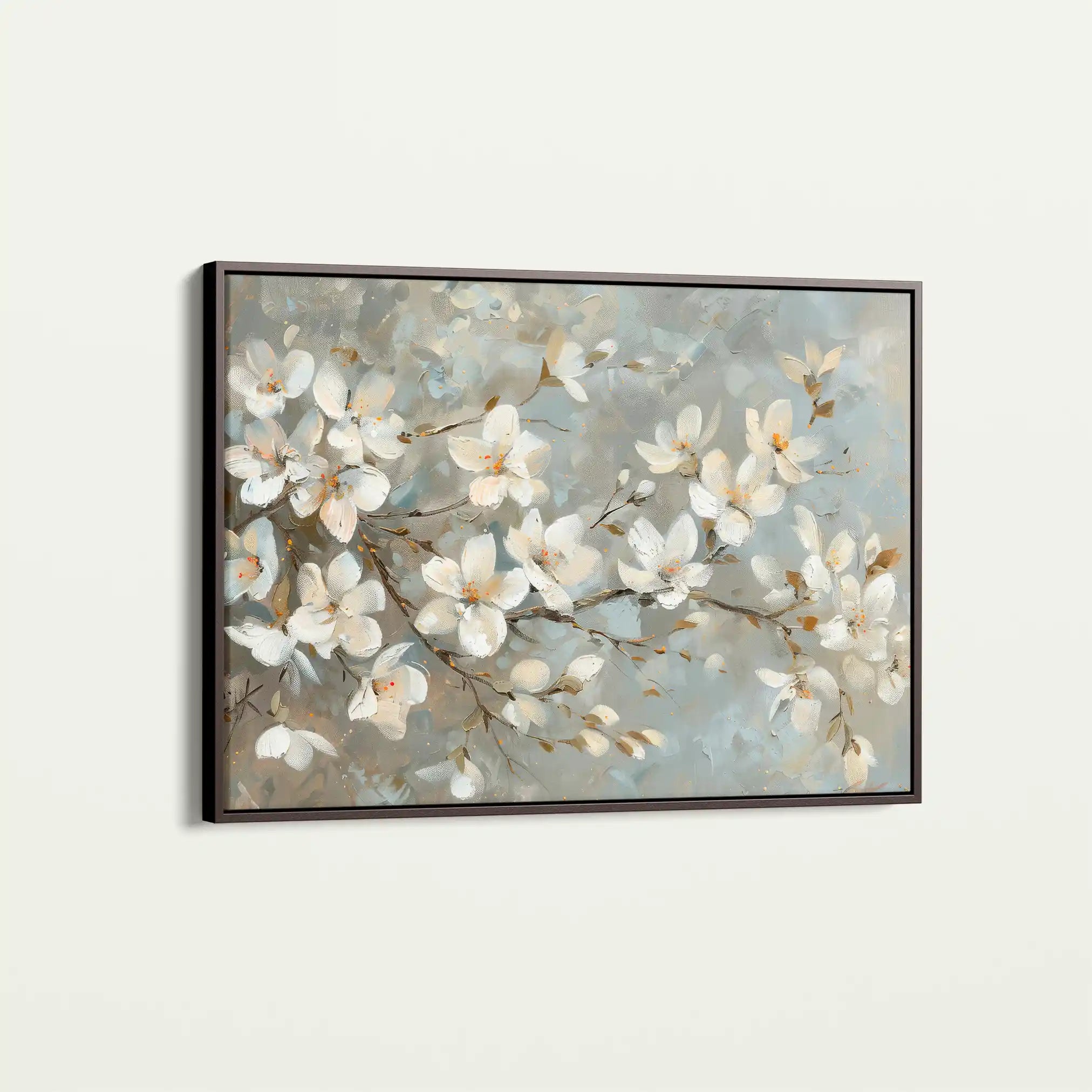 Floral Canvas Wall Art WAD484-F 90 x 60 cm / Stretched on hidden frame