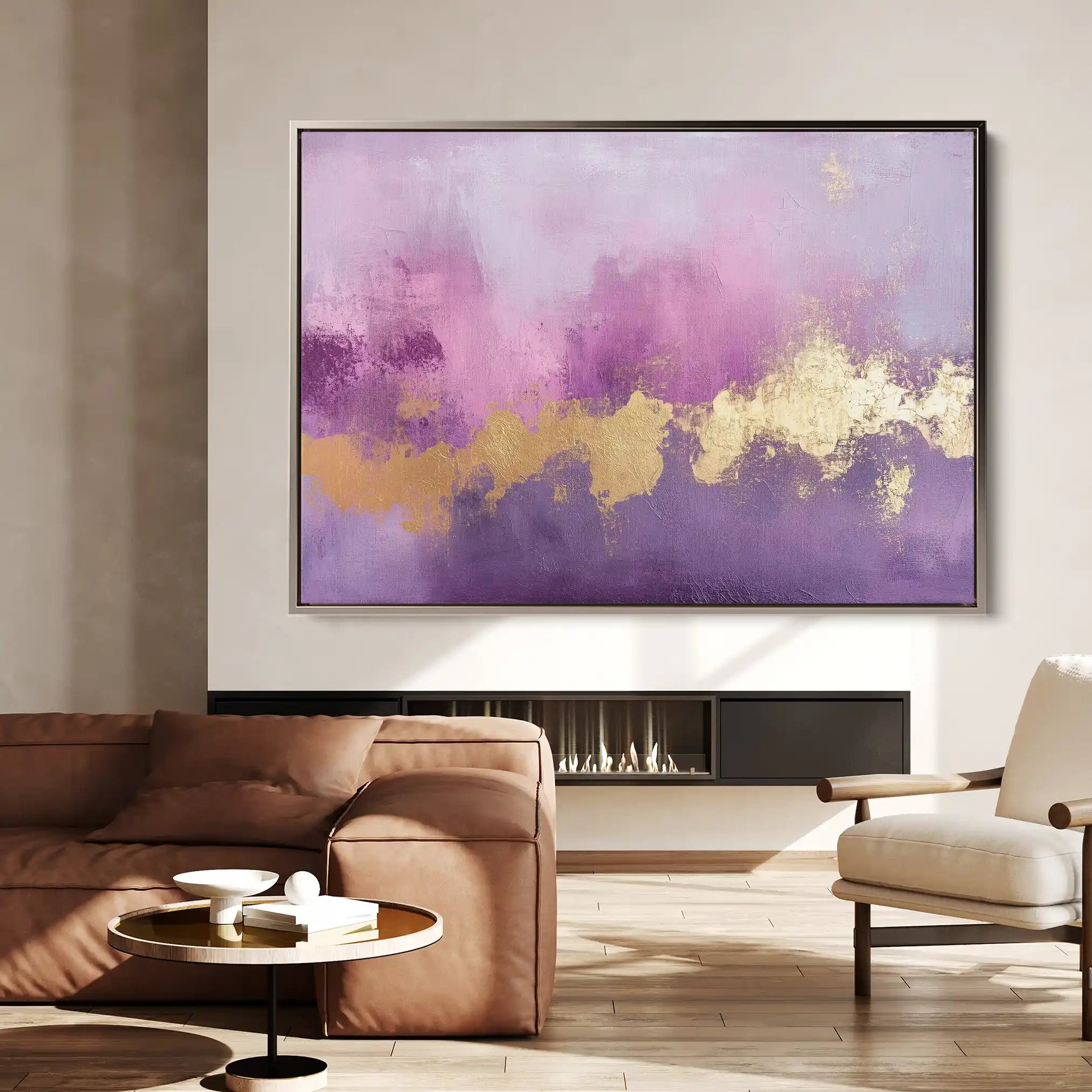 Abstract 485 Canvas Art 60 x 40 cm / Stretched on hidden frame