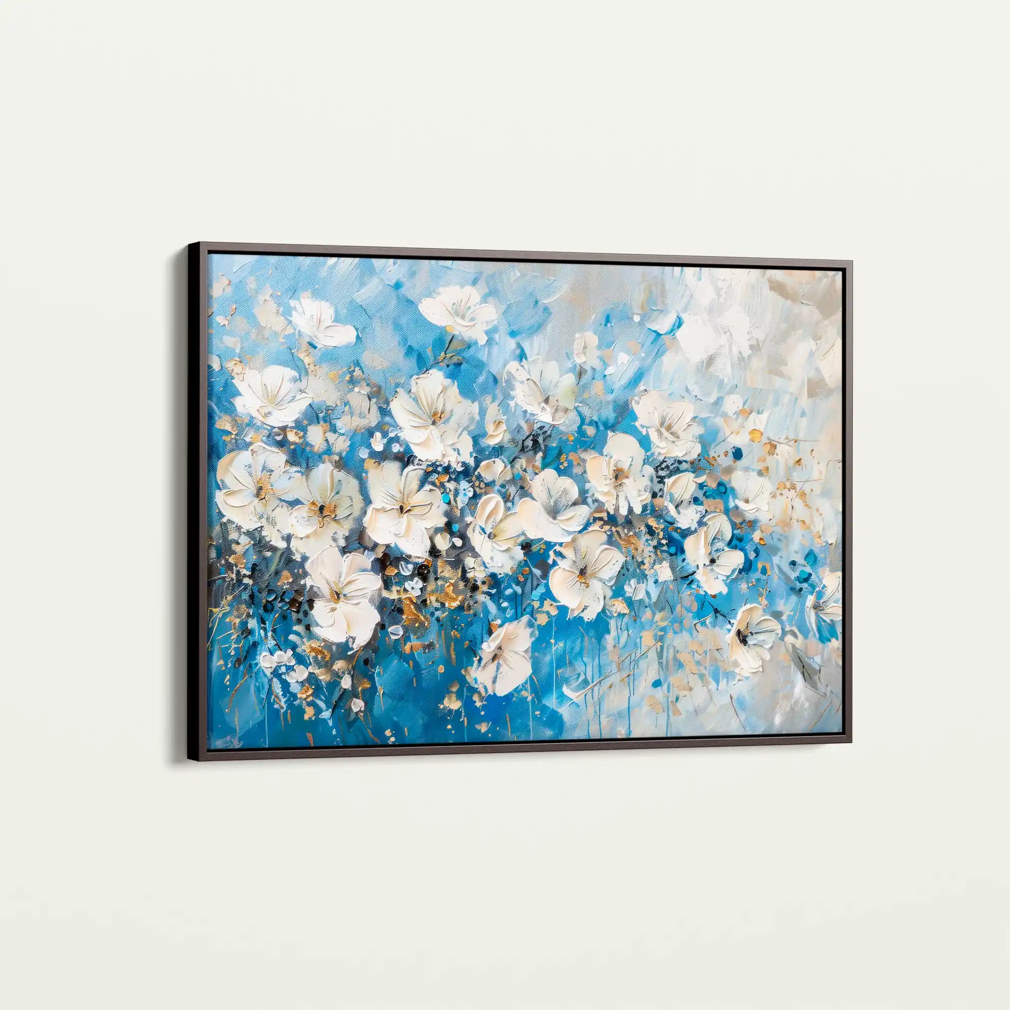 Floral Canvas Wall Art WAD485-F 90 x 60 cm / Stretched on hidden frame