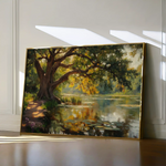 Landscape 485 Canvas Art 90 x 60 cm / Stretched on hidden frame