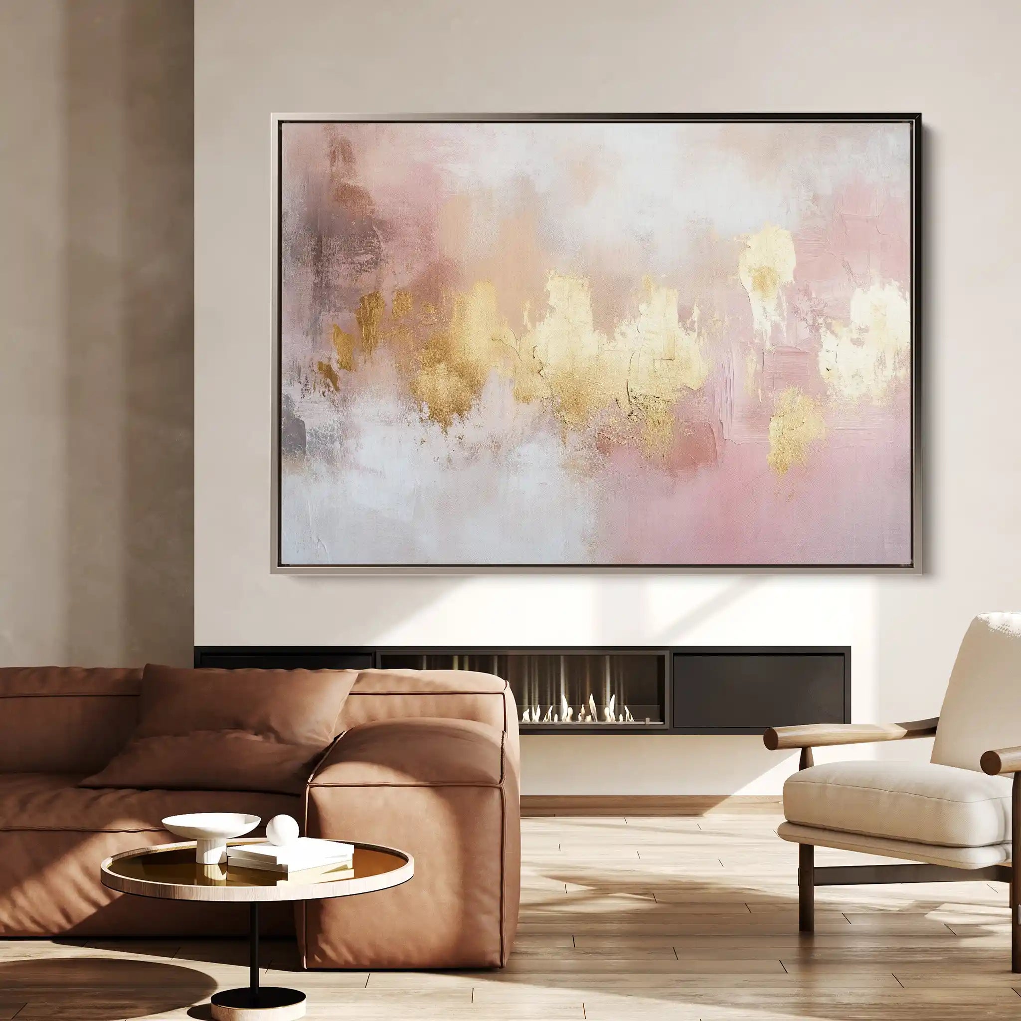Abstract 486 Canvas Art 60 x 40 cm / Stretched on hidden frame