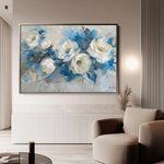 Floral Canvas Wall Art WAD486-F 90 x 60 cm / Stretched on hidden frame