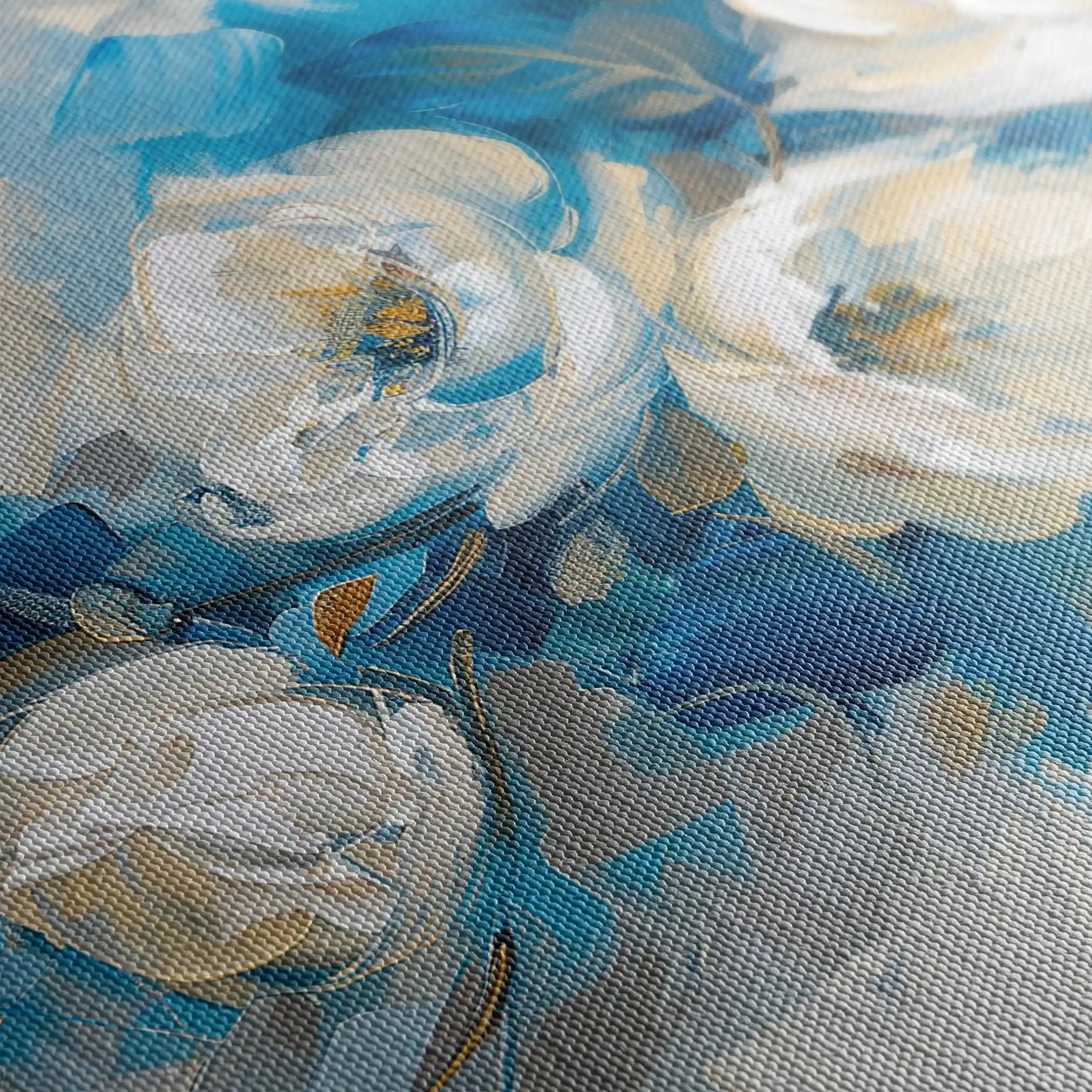 Floral Canvas Wall Art WAD486-F 90 x 60 cm / Stretched on hidden frame