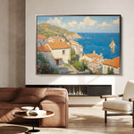 Landscape 486 Canvas Art 90 x 60 cm / Stretched on hidden frame